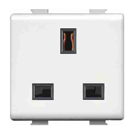 BTIAM5150 Presa standard britannico 250Vac 2P+T 13A