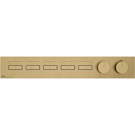 Gessi HI-FI, kit prêt à monter pour thermostat encastré 3/4 haute