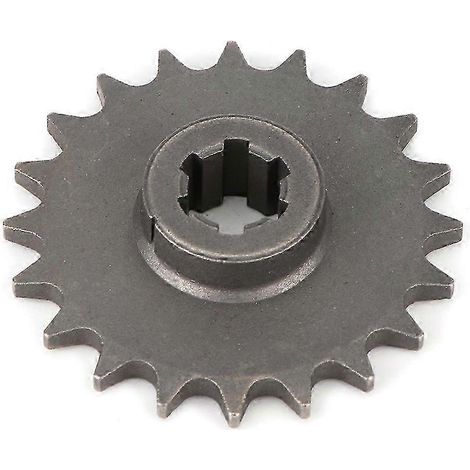 Pignon d'entraînement 20 dents compatible avec les moteurs de quads et motos de 47 cm³ et 49 cm³. (1/5)