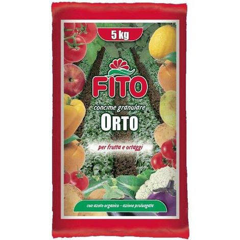 Abono granulado para huerta de 5 kg de la marca Fito