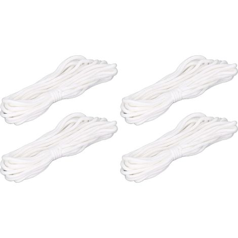 Corde en coton auto arrosante, lot de 4, cordon hydroponique absorbant (1/5)
