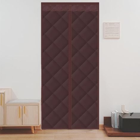 Wärmedämmender Türvorhang 70 x 200 cm, Kälte- und wärmeisolierend, Eingangstür