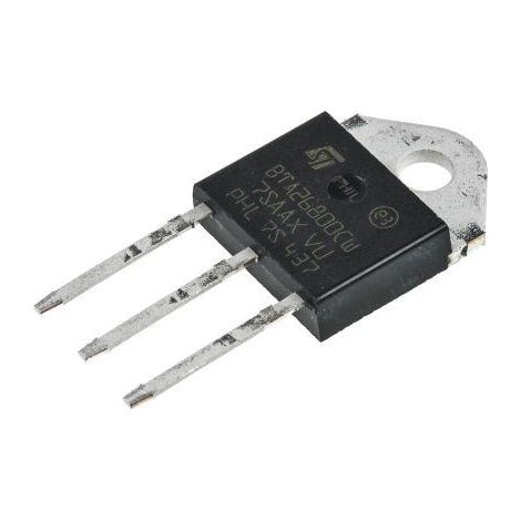 Triac 25amp 800v 50ma Top3 Bta26-800bwrg Bta26/800bw
