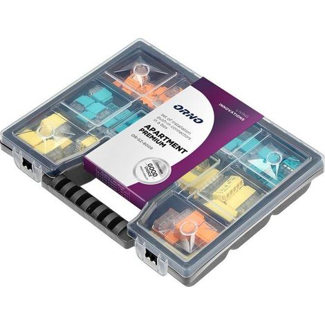 Juego de conectores de instalación APARTAMENTO PREMIUM 109 piezas OR-SZ-8009