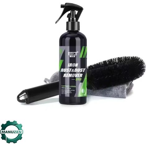 Manuzen - Spray antirouille voiture 300 ml lot de 2 pour métal et roues (1/3)