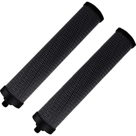2 Pack, 10 Inch Lockable Activated Carbon Purifier Filter Kit Activated Carbon Rod Coconut Shell Carbon Walnut Shell Carbon Suitable Filter Accessories