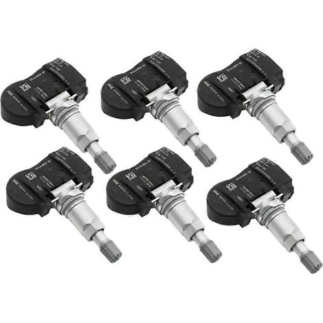 6Pcs 52933 – 2J100 TPMS Tire Pressure Capteur 433Mhz pour Hyundai Genesis Accent Elantra Kia Rio Sorento 12 – 2019 529332J100 (1/5)