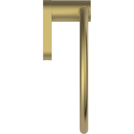 Toallero CONCA redondo dorado cepillado IDEAL STANDARD (1/5)