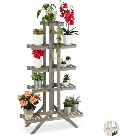 5 tier flower rack