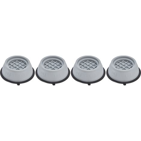 Antivibrationspads für Waschmaschine, geräuscharm, rutschfest, Fußschutz für Kühlschrank und Trockner, Durchmesser 8 cm (1/5)