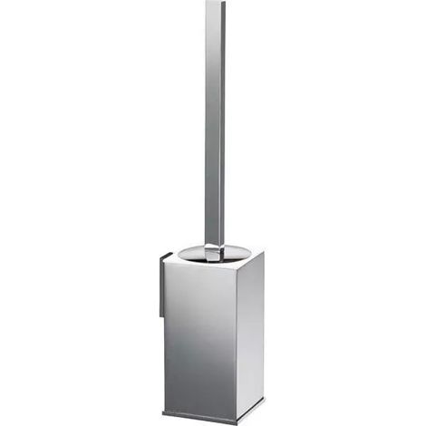MANILLONS TORRENT 06967018 Escobillero Pared Adhesivo Cromo/Negro Mate - ref: 06967018 (1/2)