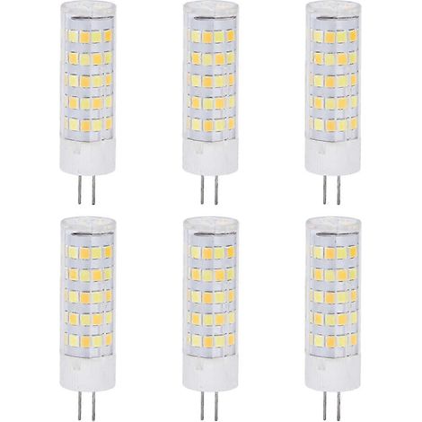 Ampoules LED G4 7W 64LED 3 couleurs 220V pour plafonnier ou applique murale (lot de 6) (1/5)