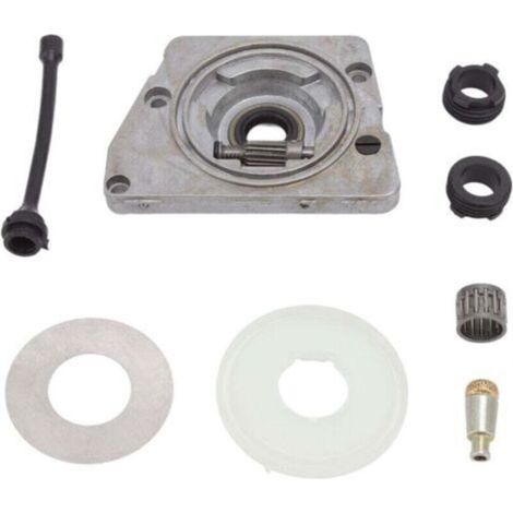 Ölpumpen-Schneckenrad-Unterlegscheibensatz, kompatibel mit HUSQVARNA 61 66 266 268 266XP 268XP 272XP (1/4)