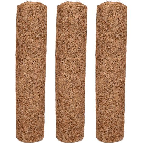 Paillis de coco épais et robuste, tapis de fibre de coco pour décoration de jardin, isolation, doublure de panier de pot de fleurs, coussin pour lit d’animal. (1/5)