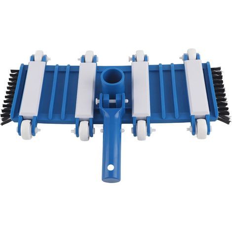 Pool Suction Head, 4 Wheels and Weights, Side Brushes, For In-Ground Pools (1/5)