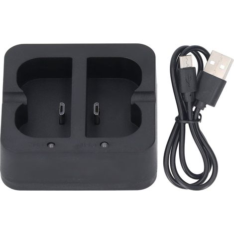 Ring Battery Hub, Station de Chargeur Double Port 5 V pour Batterie Ring Spotlight Cam, Sonnette Vidéo 2 3 4, pour Batterie Ring Stick Up Cam, avec Indicateur LED (1/5)