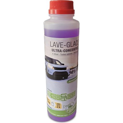 Lave glace auto ultra concentré Été hiver 250 ml à diluer