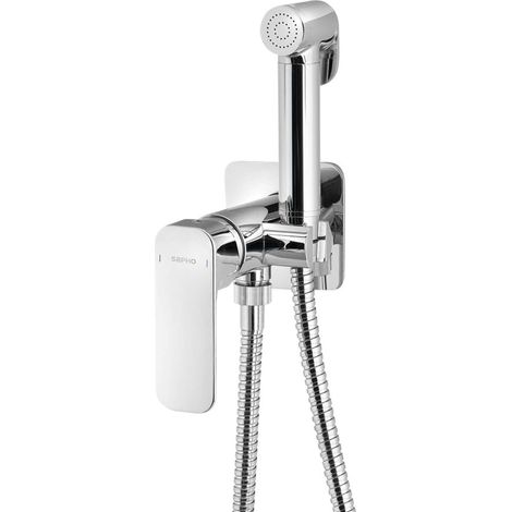 Sapho Spy - Unterputz-Bidetarmatur mit Stop-Dusche, Chrom PY13 (1/5)