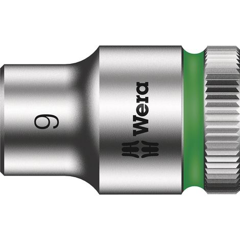 Llave de vaso Zyklop con arrastre de 3/8 8790 HMB Llave de vaso Zyklop 90 - Wera (1/4)