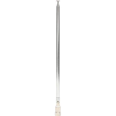 38,8 pouces 7 sections Télescopic Aension F du connecteur F Antenne de voiture universelle pour le récepteur FM Radio DAB AV (1/5)