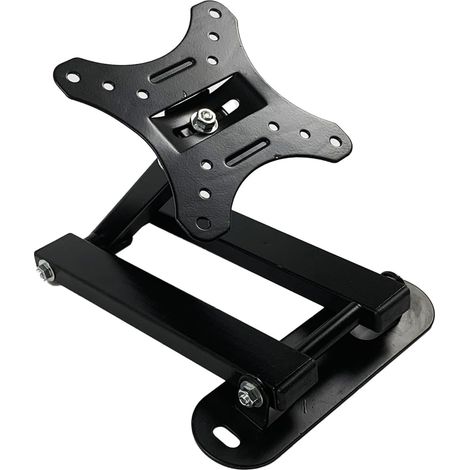 Support De Bras De TV Support Mural pour Moniteur LCD LED Plasma De 14 À 30 Pouces Noir (1/4)