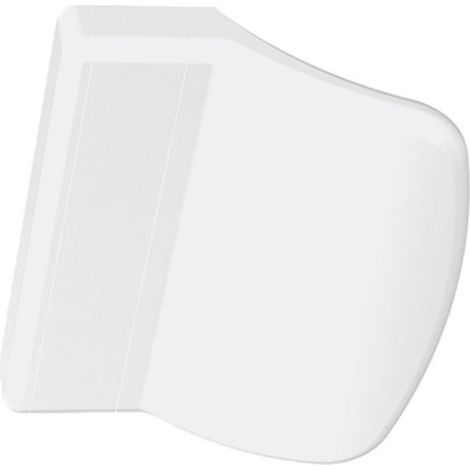 Kintech – Poignée de fenêtre pvc à vissage direct invisible – Finition blanche RAL9016 – Compatible profilés PVC – Design épuré et moderne