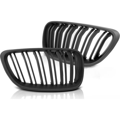 Paire grilles calandre BMW serie 2 F22/F23 de 2013 a 2021 Noir mat-27318125 (1/4)