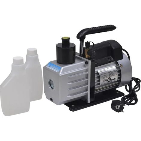 Pompe à vide 50 L/min avec manomètre à 4 voies en kit d'outils