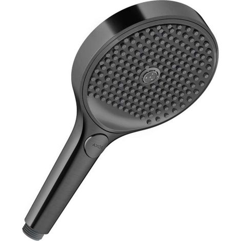 Axor ShowerSolutions - Handbrause, 3 Strahlarten, EcoSmart, chrom schwarz gebürstet 39773340 (1/2)