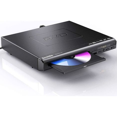 Dvd Player For Tv, Hd Dvd Player With Hdmi & Av Cable For Projector, 1080p Full Hd Cd Player, Disc Player For Video & Media Cd - All Region Free - Pal