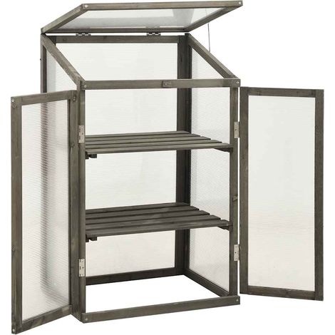 Maison Exclusive - Serre 60x45x100 cm Bois de sapin (1/5)