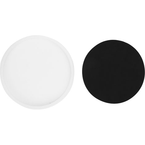 Plateau rond en Silicone, moule multifonctionnel en résine de gypse, porte-bijoux, accessoires d'artisanat d'art, décoration de maison, cœur (1/5)
