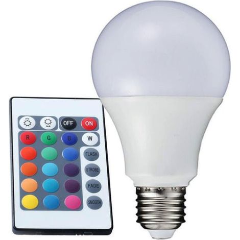 Ampoule E27 LED 5W 220V RGB - Unité - SILUMEN (1/4)