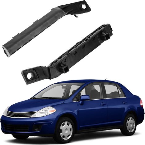 Frontstoßstangenhalterung für Nissan Versa 2007-2012 - 2-teiliges Set