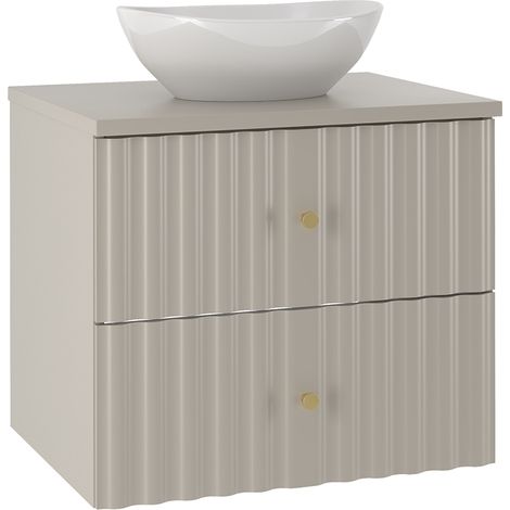 Mobile bagno con lavabo Izae cachemire 60cm