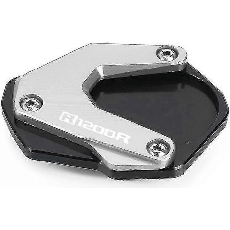 Verlängerte Seitenständerhalterung für BMW R1200R 2004-2014, vergrößerte Fußplatte, seitliches Ablagepolster, kompatibel mit BMW R 1200 R, stabile Verstärkung (1/4)