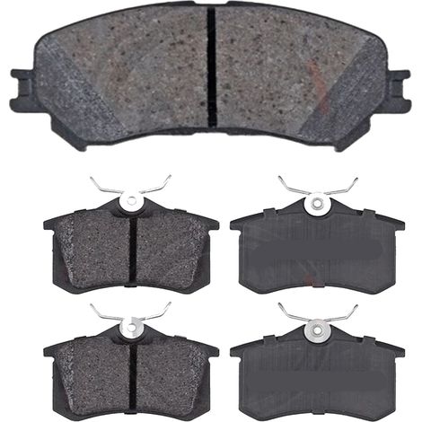 KIT PASTIGLIE FRENO ANTERIORI E POSTERIORI compatibile con SEAT ATECA (KH7,KHP) / PASTIGLIE FRENANTI AUTO OEM P 85 126,P 85 125 / SOSTITUZIONE DIRETTA / BASSA POLVERE / SILENZIOSO (1/4)