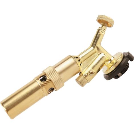Portable Gas Bottle Ignition Torch Head for Camping BBQ and Kitchen Blow Torch Head for Soldering Plumbing Lighting (1/5)