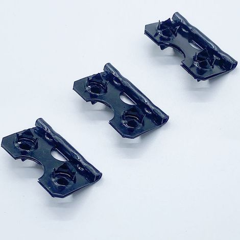 6234 Charnières pour supports de photos de bureau, fixations pour pieds de support de table avec accessoires métalliques à pointes