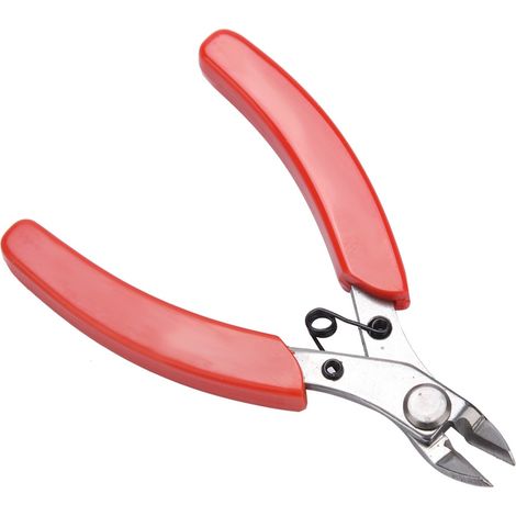 Mini pince coupante électronique diagonale, outil de coupe-câbles et de fils, outil manuel S (1/5)