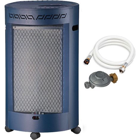 Favex – Chauffage d'appoint à gaz catalyse 1500/2500W – Brûleur céramique – Surface jusqu'à 25 m² – Sécurité ODS – Mobile avec roulettes (1/5)