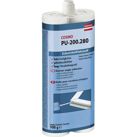 COSMO PU-200.280 2K-Eckwinkelklebstoff 900g beige