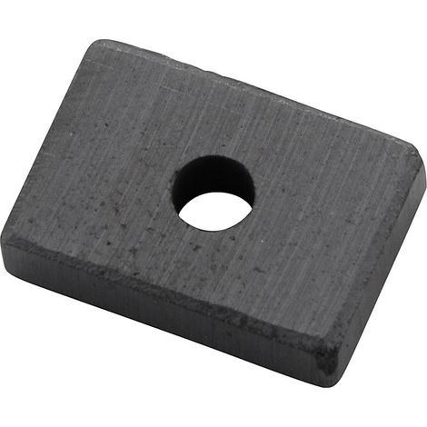 Y-10T Permanent-Magnet Rechteckig (L x B x H) 17.5 x 12.5 x 4 mm BaO 1.08 T
