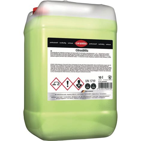 Nettoyant industriel Citrus Blitz 10L Concentré Bidon