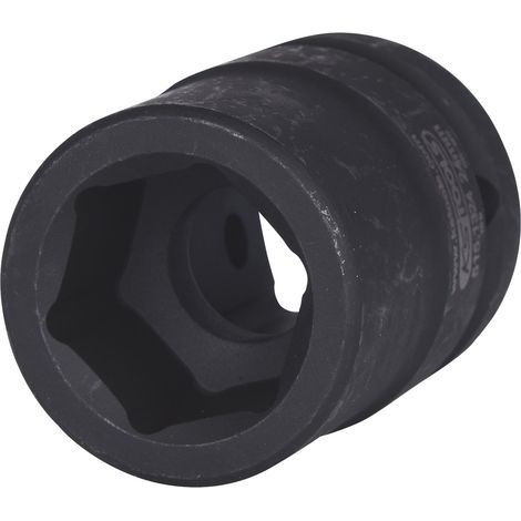Conector hexagonal corto, 24 mm, 3/4 KS (1/4)