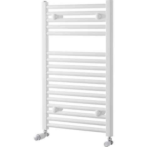 Heatwave Tempo White Ladder Towel Rail 800mm (H) x 400mm (W) (1/3)