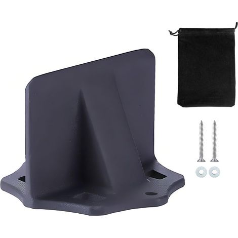 Wood Splitter, Cast Steel Log Splitter, with Storage Bag and Screws, for Wood Stoves, Fireplaces (1/5)