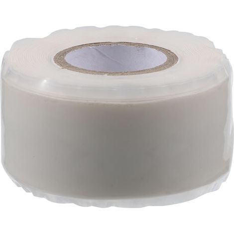 Bande adhésive de silicone caoutchouc blanc pour le commerce et (1/5)