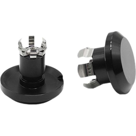 Vorderrad-Achsmutterabdeckung für Motorrad, schwarze Vorderrad-Achsabdeckung (1/5)