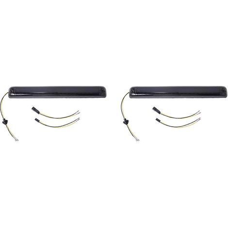 luces traseras de coche, luz de freno de montaje alto, tercera luz de freno, lámpara de parada trasera para Chevy Suburban, GMC Yukon, Hummer H2()